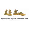 Imperial Japanese Sniper and Flamethrower teams 28mm WWII WARLORD GAMES