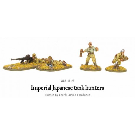 Imperial Japanese Tank Hunters Sprue 28mm WWII WARLORD GAMES