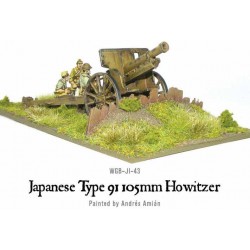 Imperial Japanese Type 91 105mm Howitzer 28mm WWII WARLORD GAMES