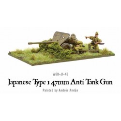 Imperial Japanese Type 1 47mm Anti Tank Gun 28mm WWII WARLORD GAMES