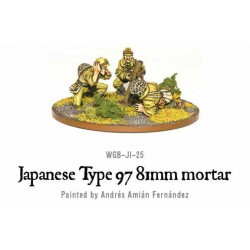 Imperial Japanese Type 97 81mm mortar 28mm WWII WARLORD GAMES