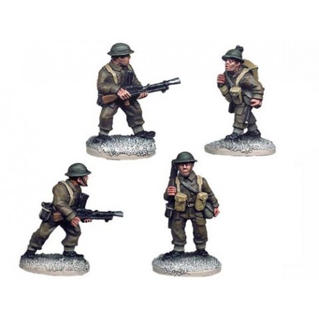 British Bren Gun Teams 28mm WWII CRUSADER MINIATURES