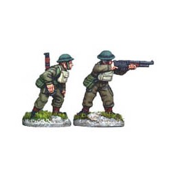 British Homeguard Automatic Rifle Team 28mm WWII FOUNDRY MINIATURES