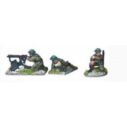British Homeguard MMG Team 28mm WWII FOUNDRY MINIATURES