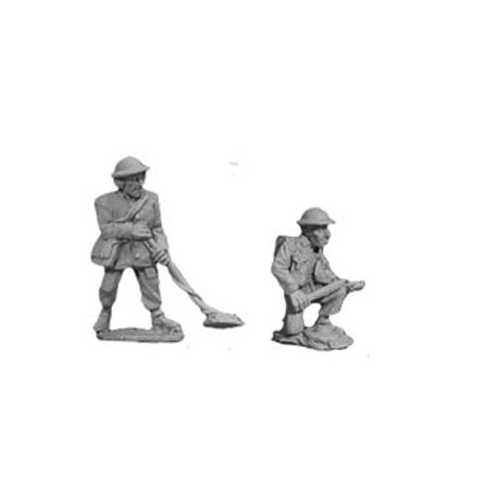 British Infantry Mine Sweeper Team 28mm WWII BLACK TREE DESIGN