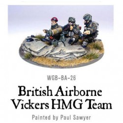 British Airborne Vickers MMG Team 28mm WWII WARLORD GAMES