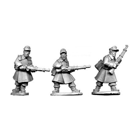 German Riflemen in Greatcoats 28mm WWII ARTIZAN DESIGN