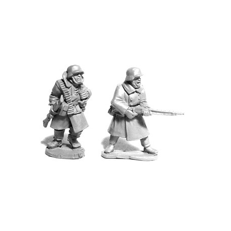 German MG42 Team in Greatcoats 28mm WWII ARTIZAN DESIGN