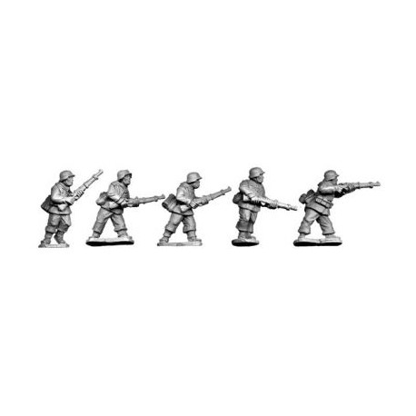 German Infantry I w/Rifles 28mm WWII ARTIZAN DESIGN