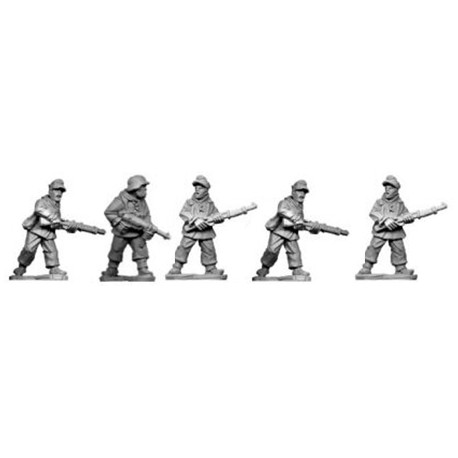 German Infantry in caps B 28mm WWII ARTIZAN DESIGN