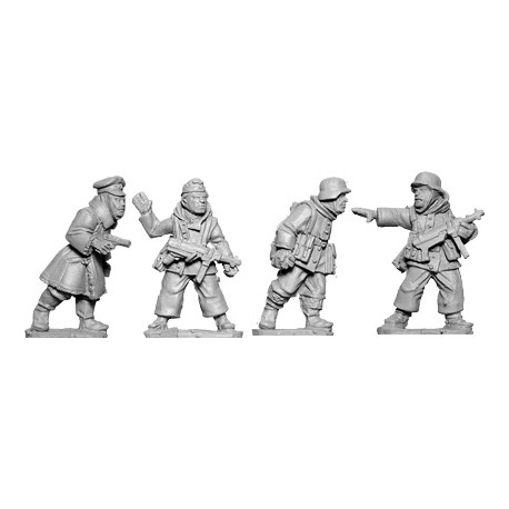 German Late War Officers & NCOs (Winter) 28mm WWII ARTIZAN DESIGN