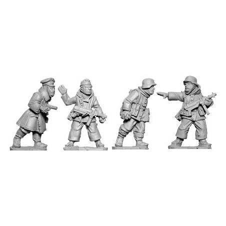 German Late War Officers & NCOs (Winter) 28mm WWII ARTIZAN DESIGN