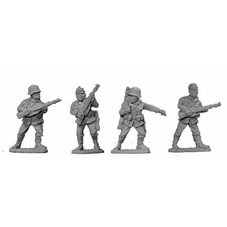 German Wehrmacht W/Rifles VI 28mm WWII BLACK TREE DESIGN