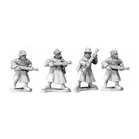 German Wehrmacht Rifles in Greatcoats I 28mm WWII BLACK TREE DESIGN