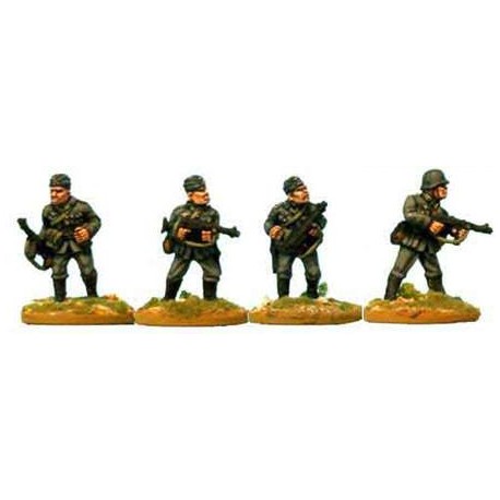 German Wehrmacht w/SMGs VI 28mm WWII BLACK TREE DESIGN