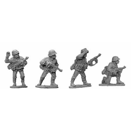 German Wehrmacht w/SMGs VI 28mm WWII BLACK TREE DESIGN