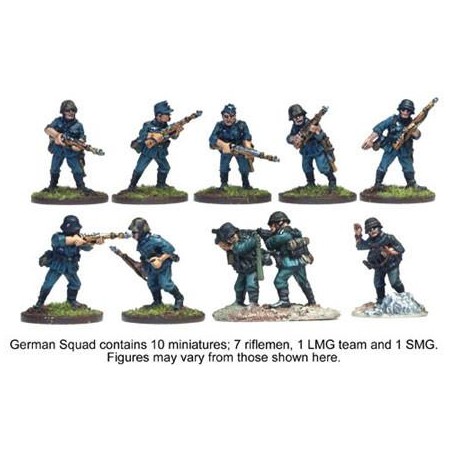 German Squad 28mm WWII BLACK TREE DESIGN