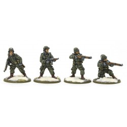 U.S. American Airborne Squad (Winter) 28mm WWII WARLORD GAMES