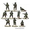 U.S. American Airborne Squad (Winter) 28mm WWII WARLORD GAMES