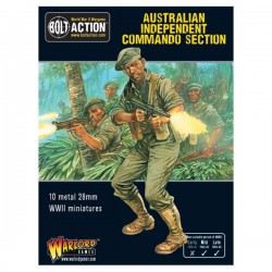 British Australian Army Independent Commando squad 28mm WWII WARLORD GAMES