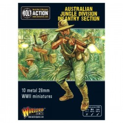 British Australian Army Jungle Division Infantry Section 28mm WWII WARLORD GAMES