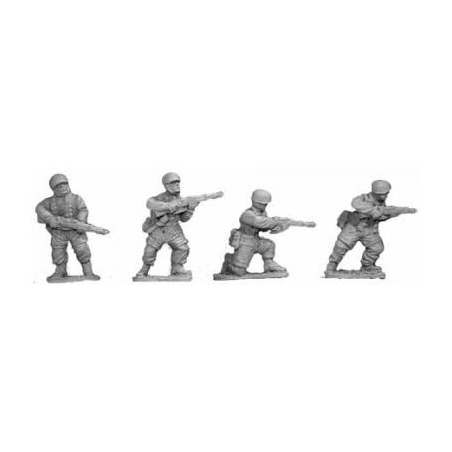 German Fallschirmjager w/Rifles I 28mm WWII BLACK TREE DESIGN