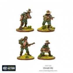 British Chindit HQ 28mm WWII WARLORD GAMES