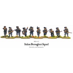 Italian Bersaglieri Squad (Sun hats or Helmets) 28mm WWII WARLORD GAMES
