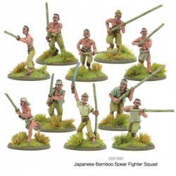 Imperial Japanese Bamboo Spear Fighter squad 28mm WWII WARLORD GAMES