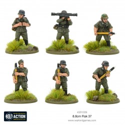 German Flak 37 8.8cm Box set 28mm WWII WARLORD GAMES