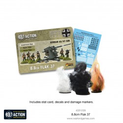 German Flak 37 8.8cm Box set 28mm WWII WARLORD GAMES