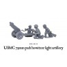 American U.S. Marines USMC 75mm pack howitzer light artillery 28mm WWII WARLORD GAMES