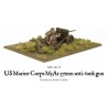 American U.S. Marines USMC M3A1 37mm anti-tank gun 28mm WWII WARLORD GAMES