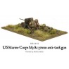 American U.S. Marines USMC M3A1 37mm anti-tank gun 28mm WWII WARLORD GAMES