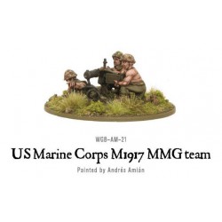 American U.S. Marines USMC M1917 MMG team 28mm WWII WARLORD GAMES