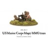 American U.S. Marines USMC M1917 MMG team 28mm WWII WARLORD GAMES