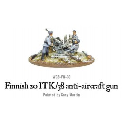 Finnish 20 ITK/38 anti-aircraft gun 28mm WWII WARLORD GAMES