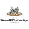 Finnish 20 ITK/38 anti-aircraft gun 28mm WWII WARLORD GAMES