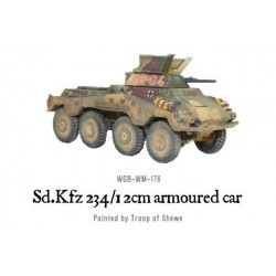 German Sd.Kfz 234/1 2cm armoured car 28mm WWII WARLORD GAMES