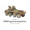 German Sd.Kfz 234/1 2cm armoured car 28mm WWII WARLORD GAMES