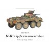 German Sd.Kfz 234/1 2cm armoured car 28mm WWII WARLORD GAMES