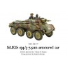 German Sd.Kfz 234/3 7.5cm armoured car 28mm WWII WARLORD GAMES