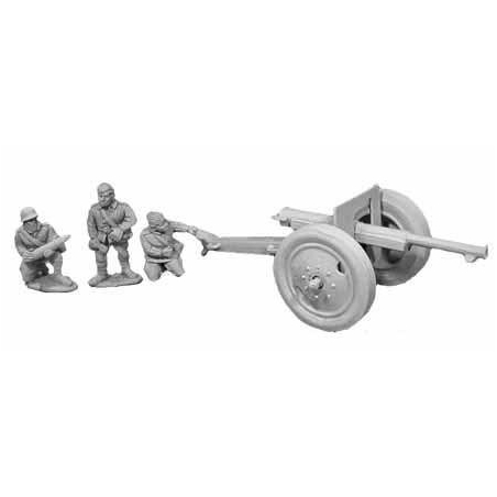 Russian Soviet 75mm M1897 Gun w/crew 28mm WWII BLACK TREE DESIGN