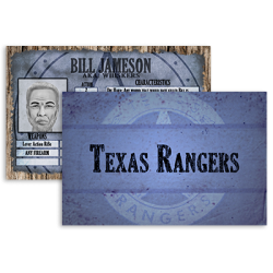 Texas Rangers Reinforcements! Bill Jameson