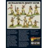 British Australian militia infantry section (Pacific) 28mm WWII WARLORD GAMES