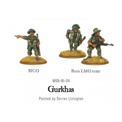 British Gurkhas boxed set 28mm WWII WARLORD GAMES