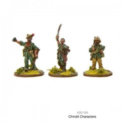 British Chindit characters 28mm WWII WARLORD GAMES