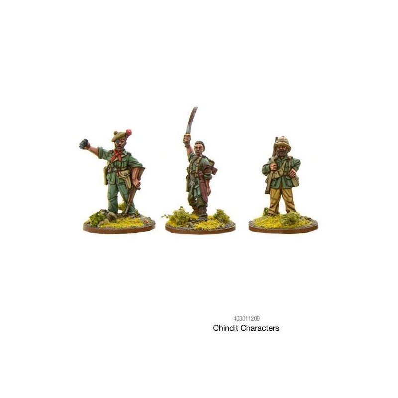 British Chindit characters 28mm WWII WARLORD GAMES - Frontline-Games