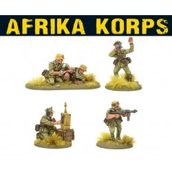 German Afrika Korps HQ 28mm WWII WARLORD GAMES