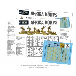 PRE-ORDER - German Afrika Korps Infantry Box set 28mm WWII WARLORD GAMES